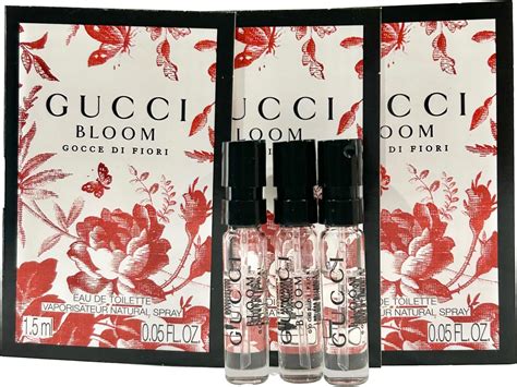 gucci bloom sample set.